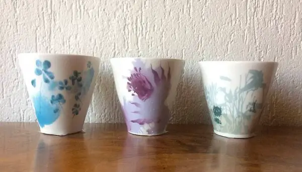 Villeroy&Boch - 3 Tassen / Kerzen-Töpfli Porzellan (NEU)