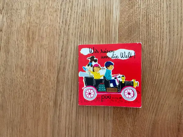 Altes Pixi “ Wir Reisen um die Welt “ 1973