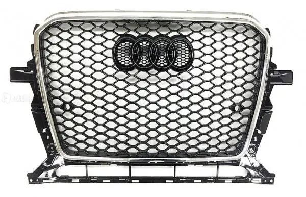  Grill RSQ5 Audi Q5 SQ5 8R Bj.12-16 FL Wabengrill Chrom