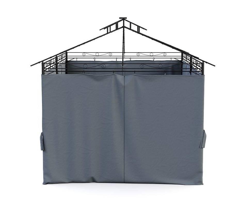 Seitenwände für Gartenpavillon LED 3 x