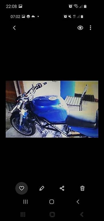 Yamaha Trx 850 Streetfighter