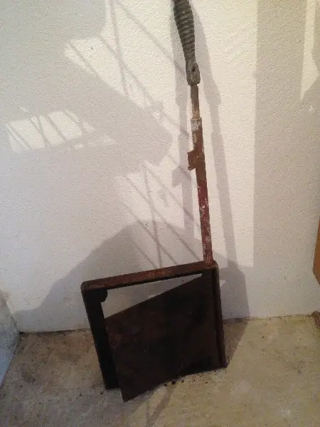 Ofenklappe, Rauchabzugregulierung