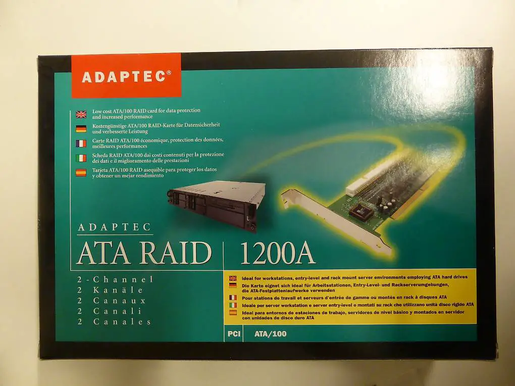 PCI IDE/ATA Controller Adaptec 1200A mit Raid Option
