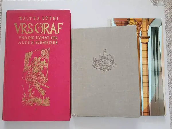 2 Kunst-, 1 Architektur Buch