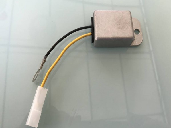 Spannungsregler 6V Alu für Puch, Sachs, Piaggio, Belmondo ec