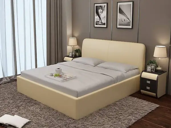  WASSERBETT HOTEL DOPPEL LEDERBETT POLSTERBETT WASSER LB8836