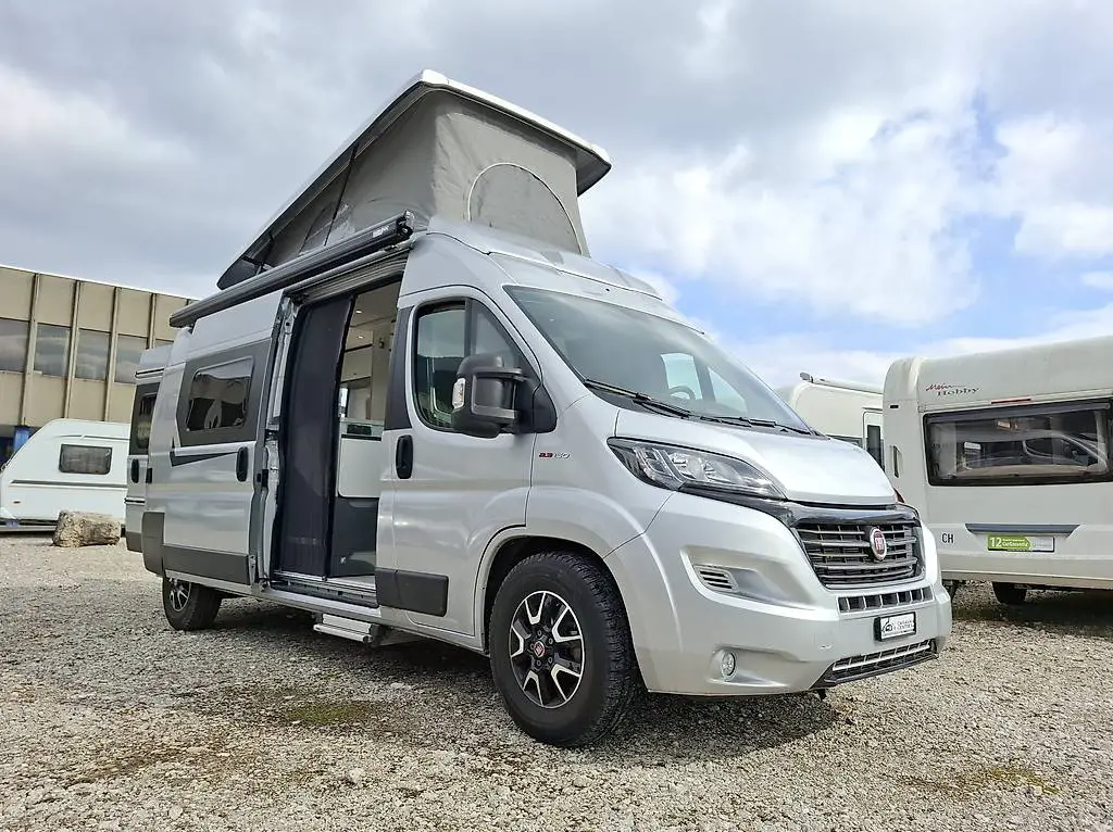 Fiat Ducato PILOTE V600 mit AufstelldachAhK4 Plätzer