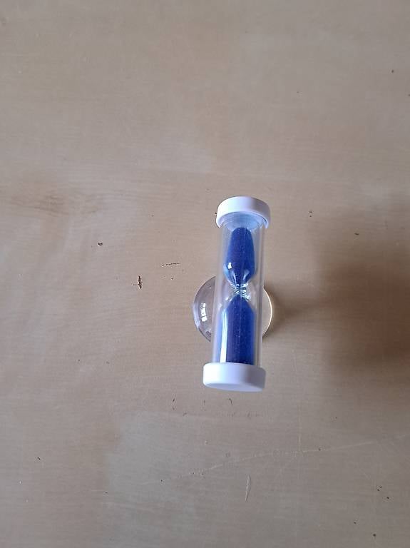Sanduhr mit Saugnapf