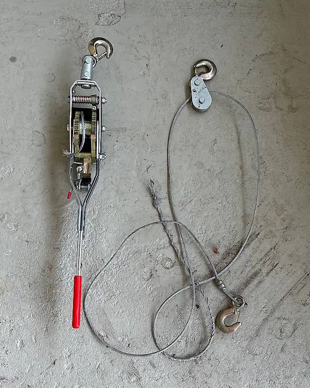 Seilzug mit Ratsche -defekt