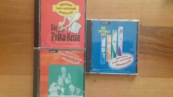 3 CD"s Münchner Lach- und Schiessgesellschaft