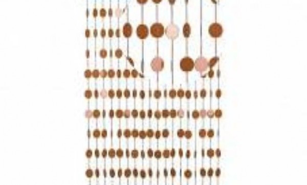 Türvorhang Mocca Vorhang Dekoration