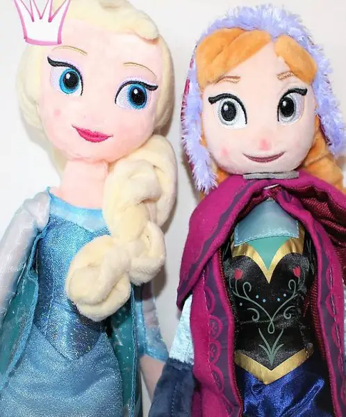  Elsa und Anna Plüsch Puppen, Frozen, Prinzessinnen