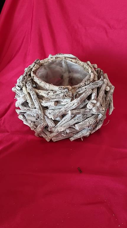 Übertopf Schwemmholz