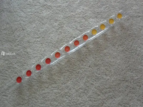 Teelichthalter 1 Meter lang 12 Kerzli NEU