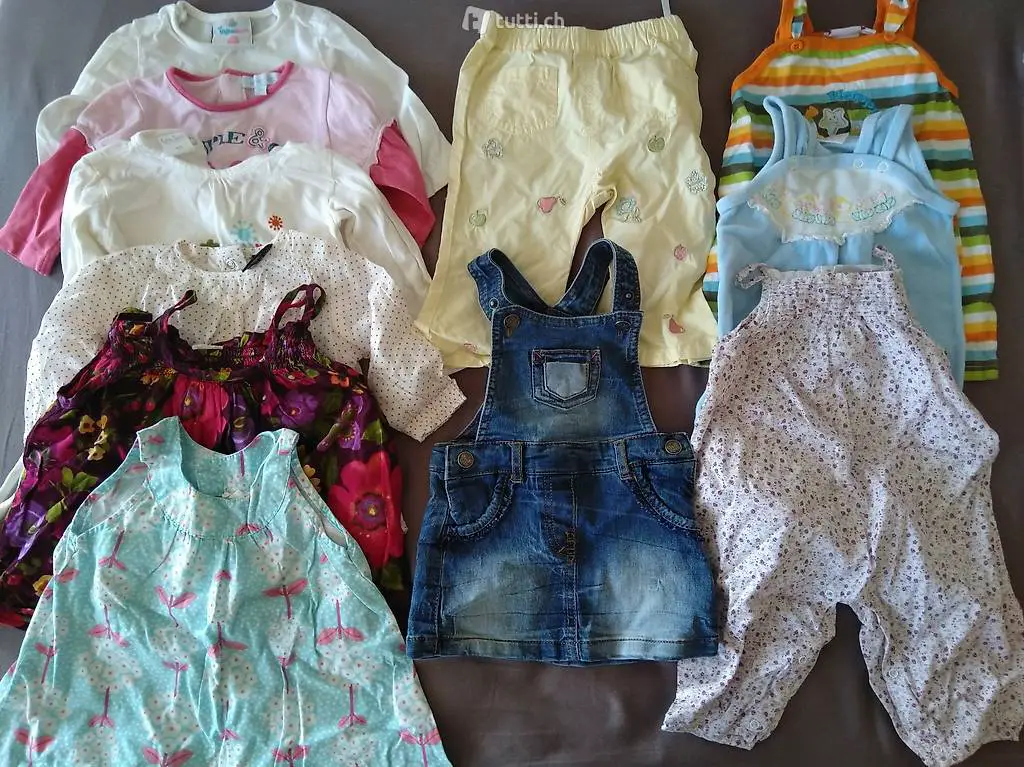 Kleiderpaket in Gr. 68 für Mädchen Frühling/Sommer