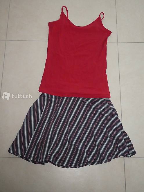 Jupes mit Shirt, Gr. 170 (S)