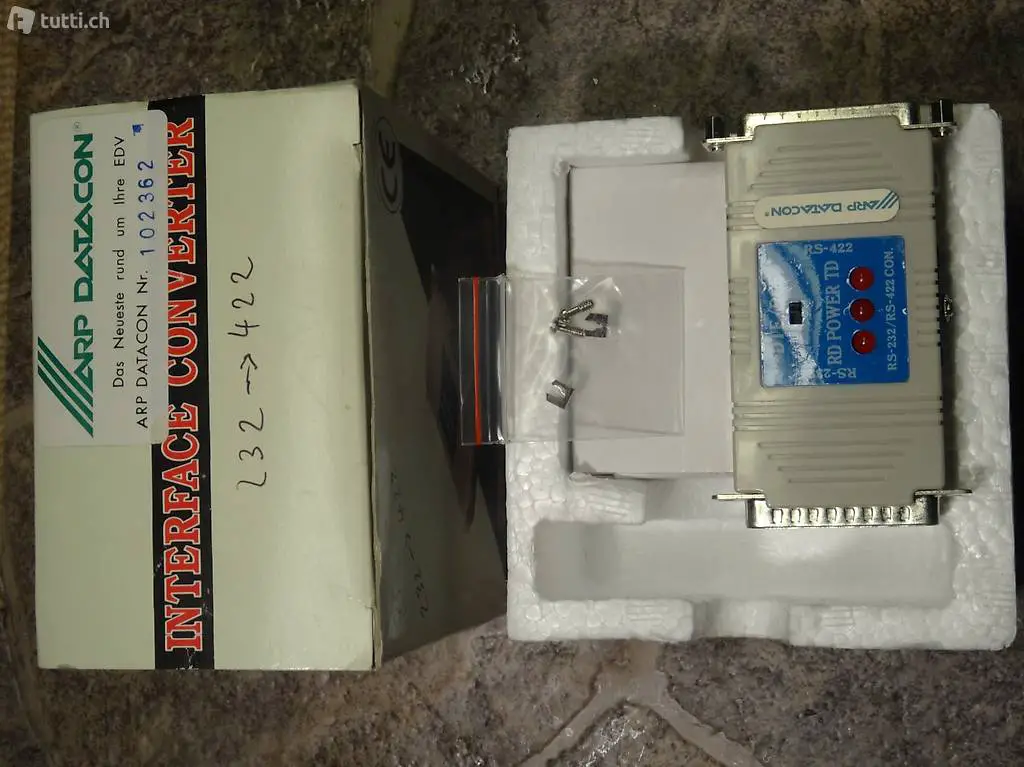 RS232 - RS422 Verbindungsbox von ARP, 25-polig