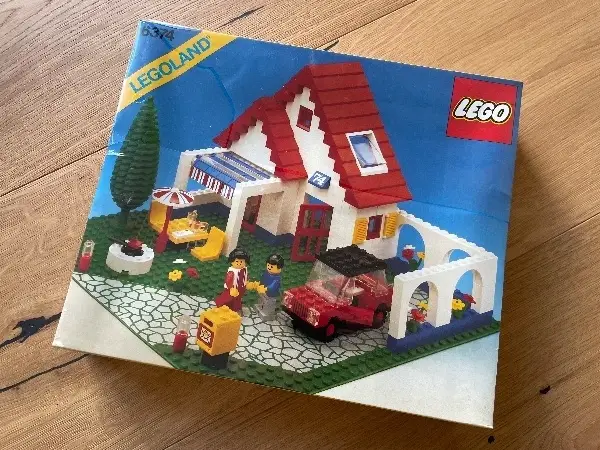 6374 LEGO Holiday Home Ferienhaus - Rarität aus 1983
