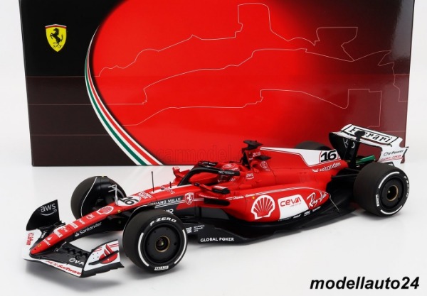 Ferrari SF-23 2th GP Las Vegas 2023 Leclerc / BBR 1:18