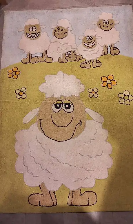 Kinderteppich Schafe
