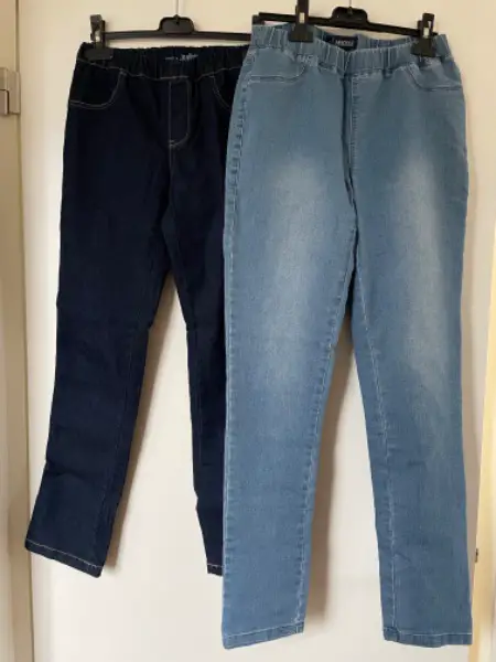 2x Jeans Denim Leggings Jeggings Slim Skinny fit Stretch Gr. 38