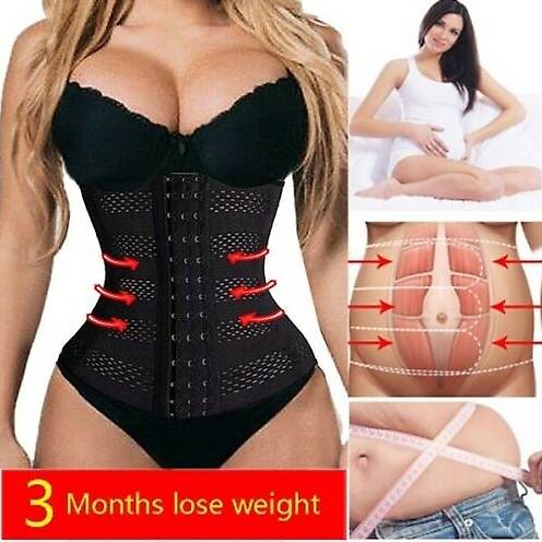 Portofrei Frau Schlank Taillen Korsett Spitze