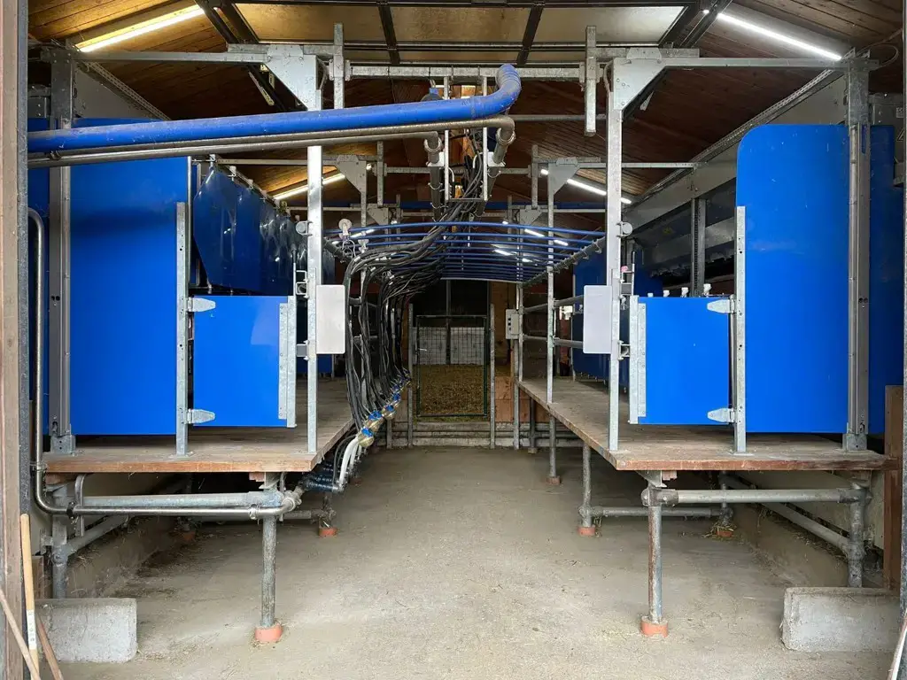 DeLaval Ziegenmelkstand P300SG, 2x12