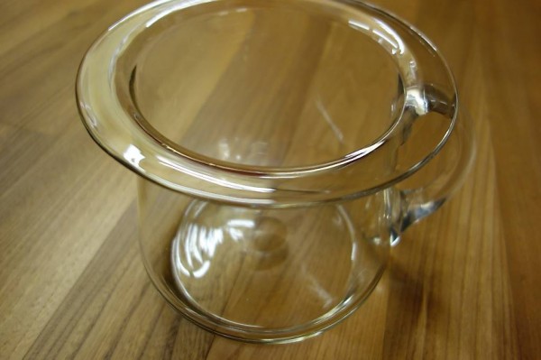 Nachttopf Bettpfanne Glas schön zum Bepflanzen