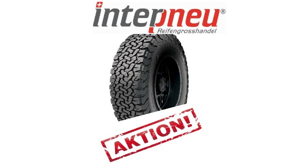 aktion bfgoodrich allterrain reifen 275/60 r18