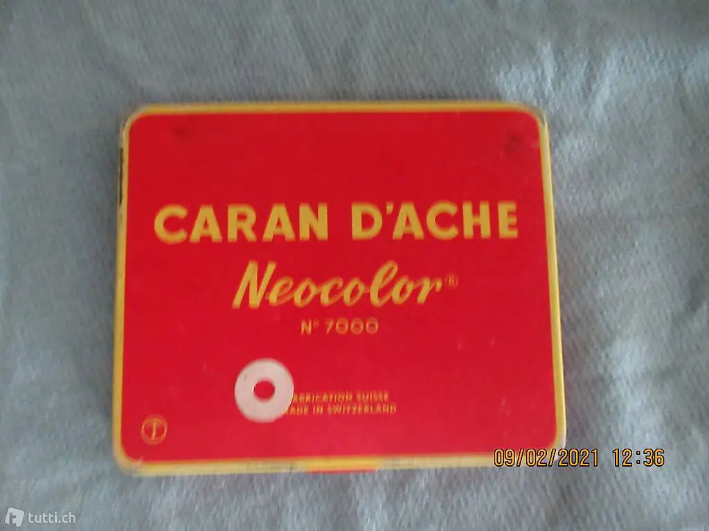 caran dàche, caran d`ache, neocolor