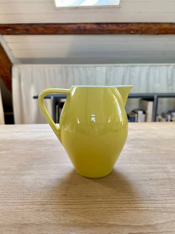 Teekrug / Kanne Rössler, hellgelb