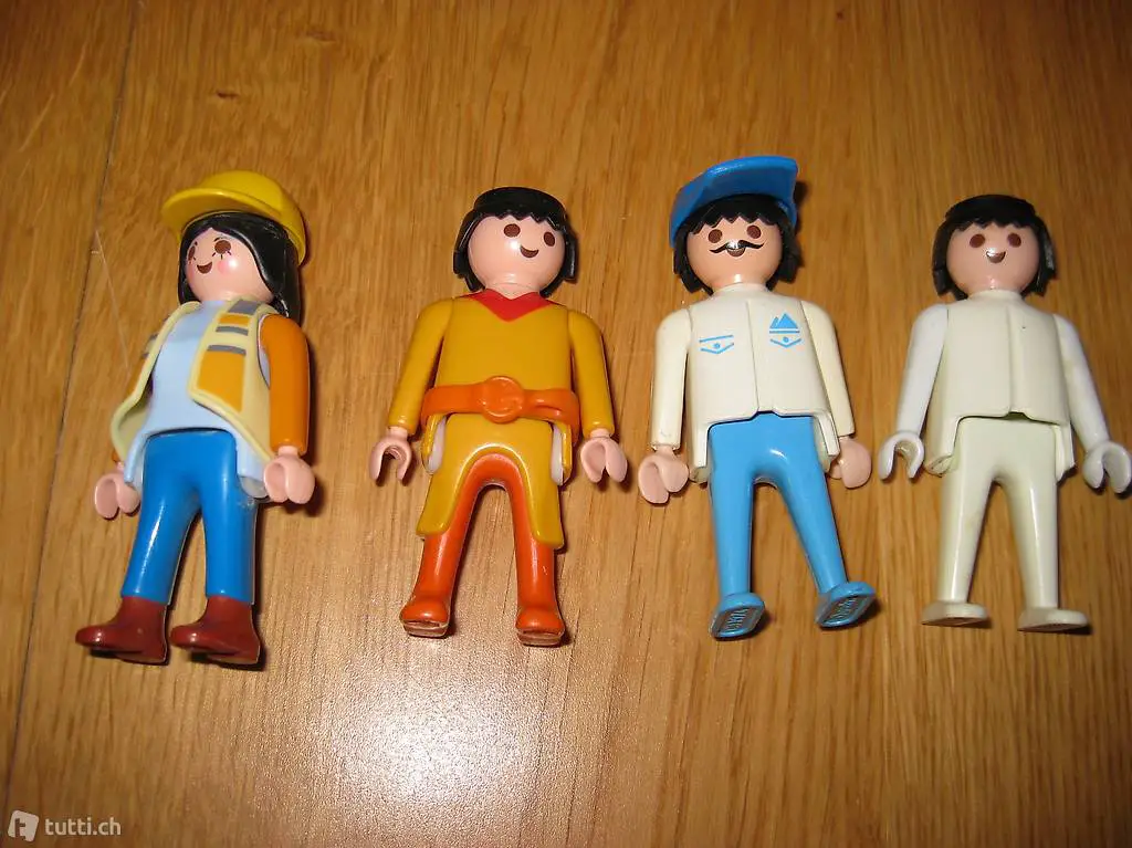 Playmobil 4 diverse Figuren