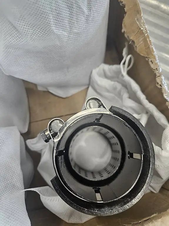 bmw m performance optik endrohrblenden carbon black