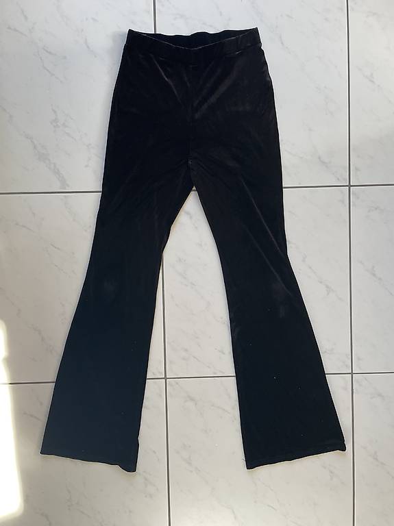 Samt bootcut Hosen M