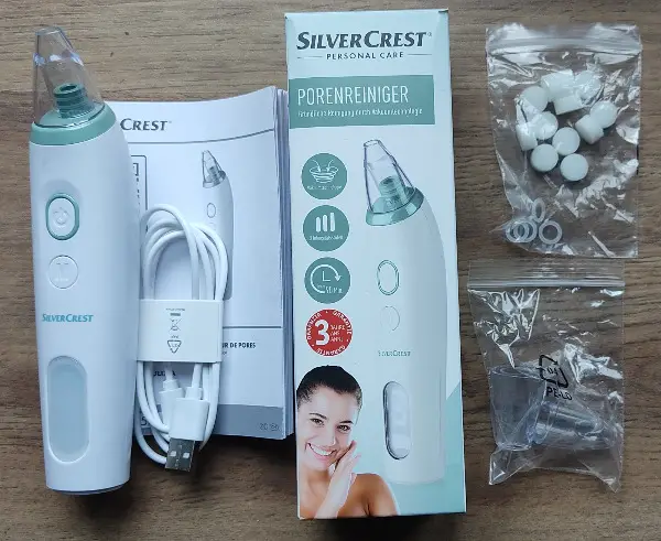 PORENREINIGER NEU /3 verschiedene Aufsätze / Li-Ionen Akku