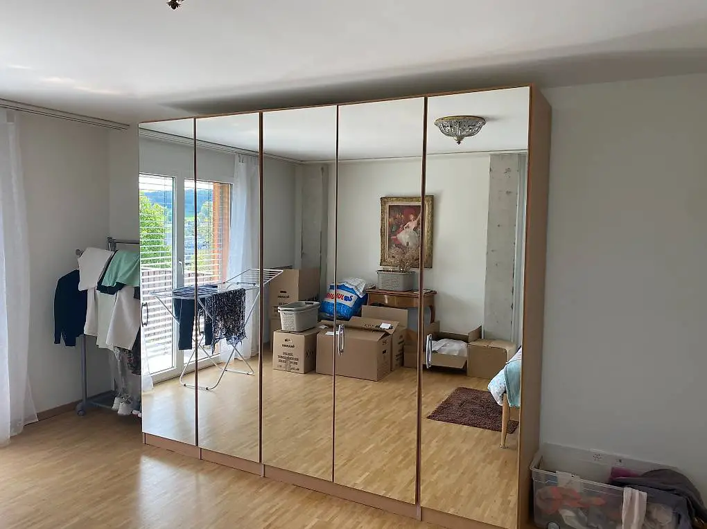 Spiegelschrank fünftürig