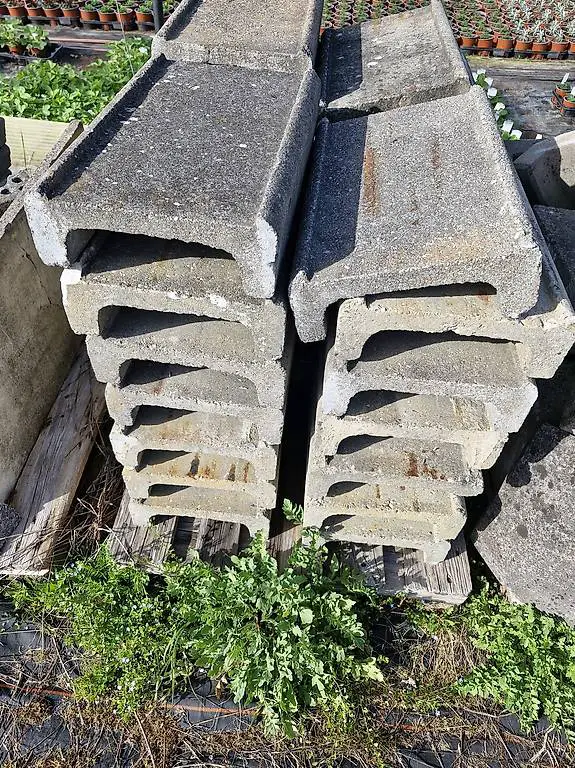 Winkelbetonelemente Geradeelemente Beton Beetumrandung