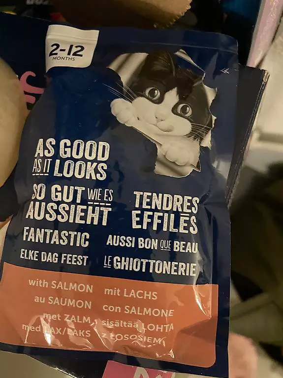 Felix Junior Nassfutter mit Lachs