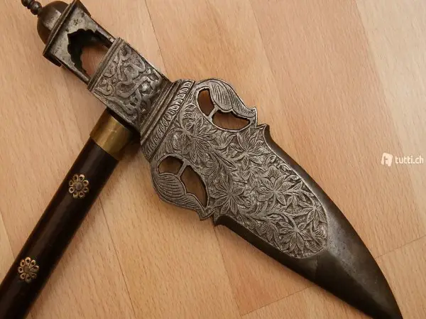  Antike Rabenschnabelaxt - 19. Jahrhundert - Indien