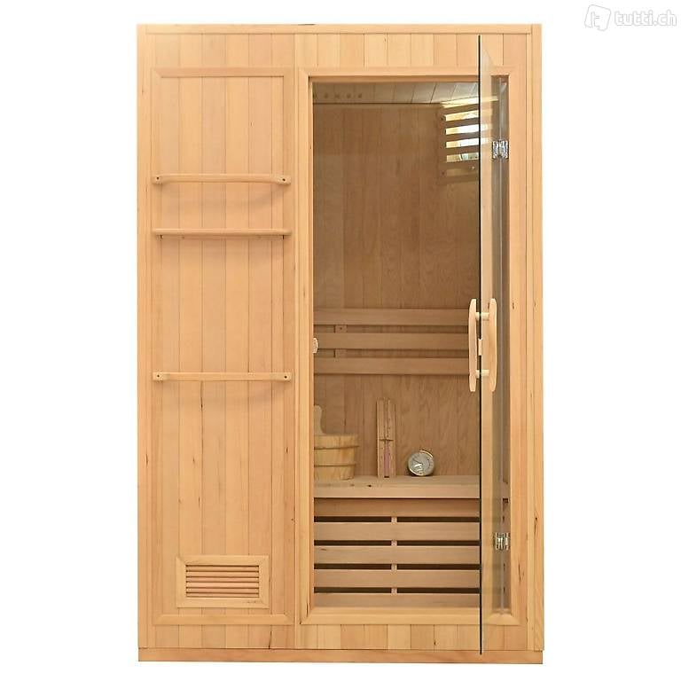  V3 - Traditionelle finnische Sauna 120x105cm