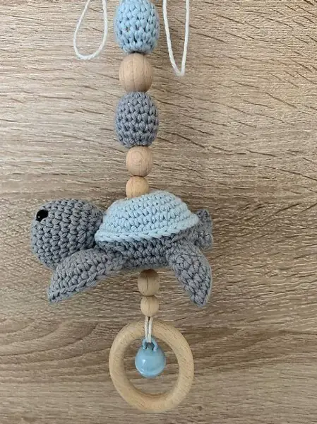 Maxi-Cosi-Anhänger Schildkröte hellblau