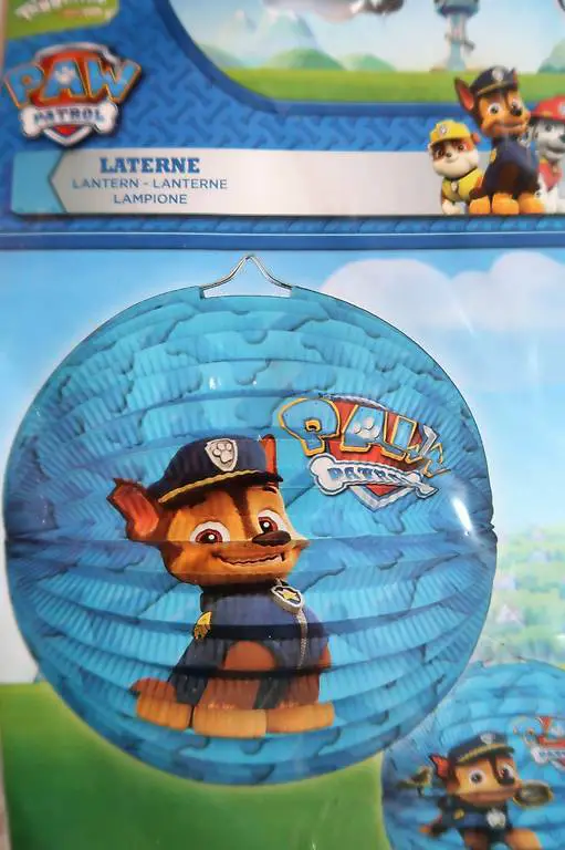 3er Set Paw Patrol Lampion