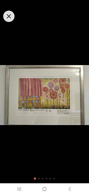 hundertwasser - die bäume sind die blumen des guten 1982 bil