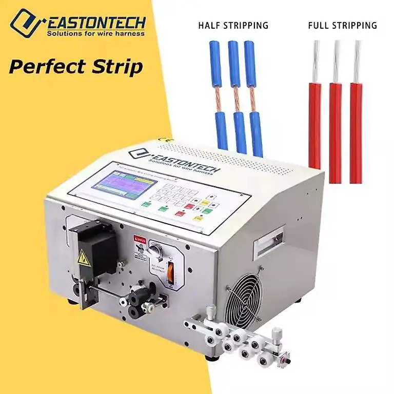 Automatische Kabelbaum-Drahtschneide-Abisoliermaschine