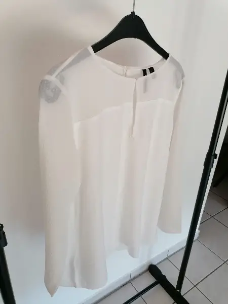 Damenbluse weis Gr. L