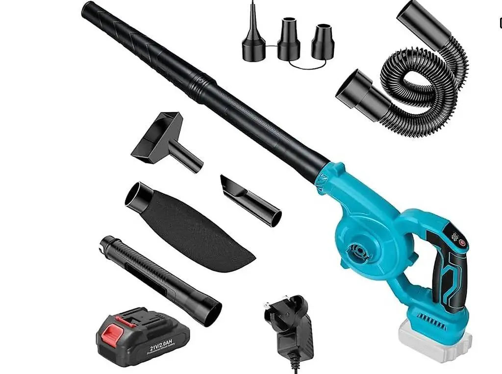 350 km/h Akku Laubbläser Kompatibel mit Makita Akku 18V