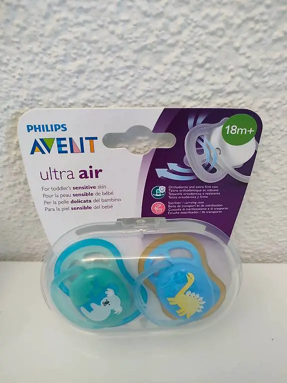 Schnuller ultra air 18M+ Boy Dino/Koala Doppelpack
