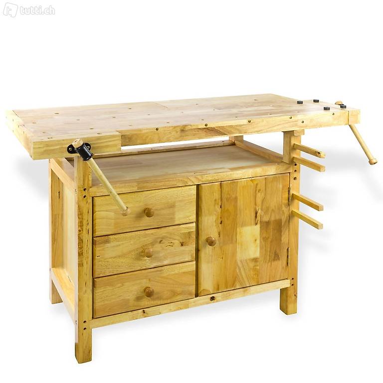  NEU Hobelbank Werkbank | Vollholz