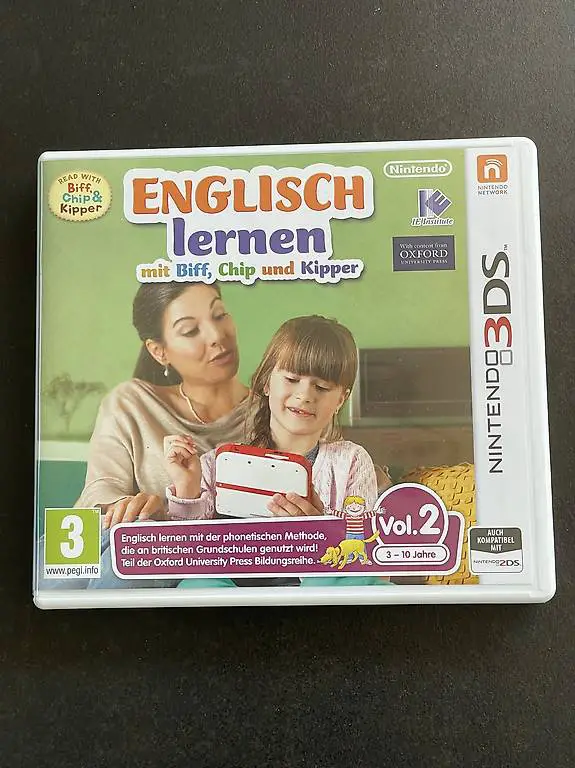 Nintendo 3DS Spiel, Englisch lernen