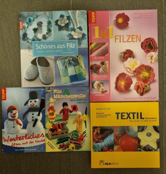 Bücher Filzen